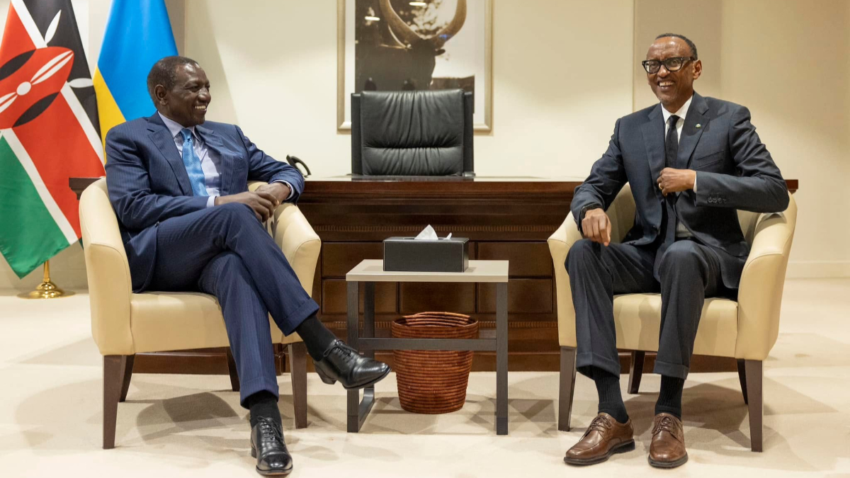 William Ruto and Paul Kagame